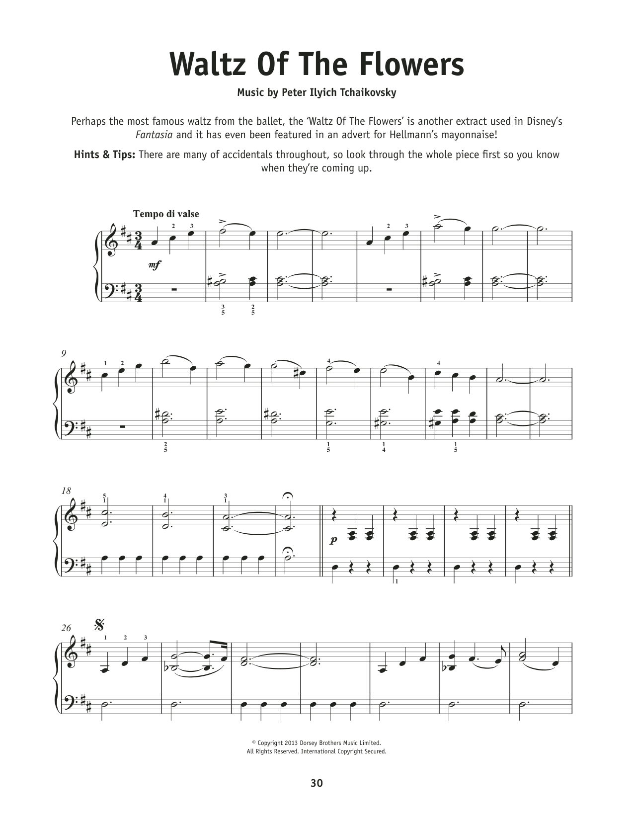 Produktbild zu: Waltz Of The Flowers, Op. 71a