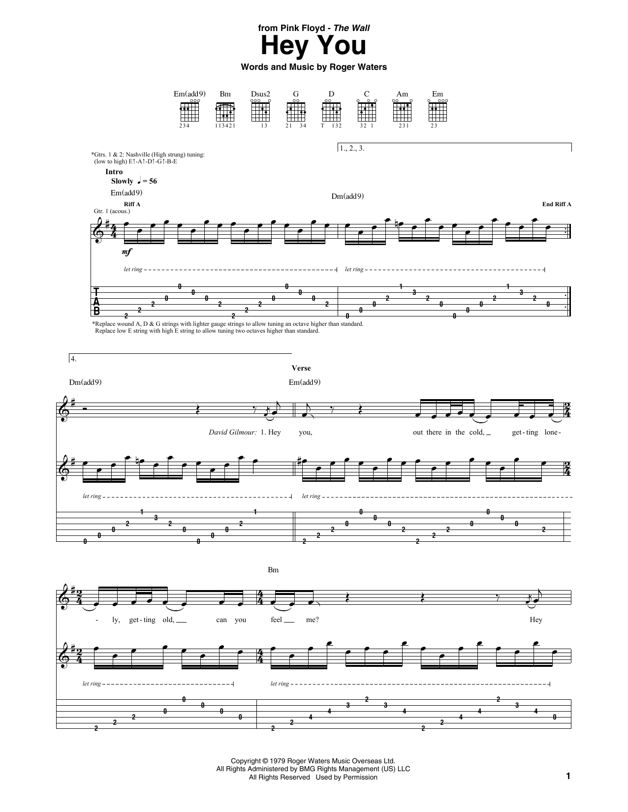 Product gallery: Page 1 of 1 Hey You, Pink Floyd