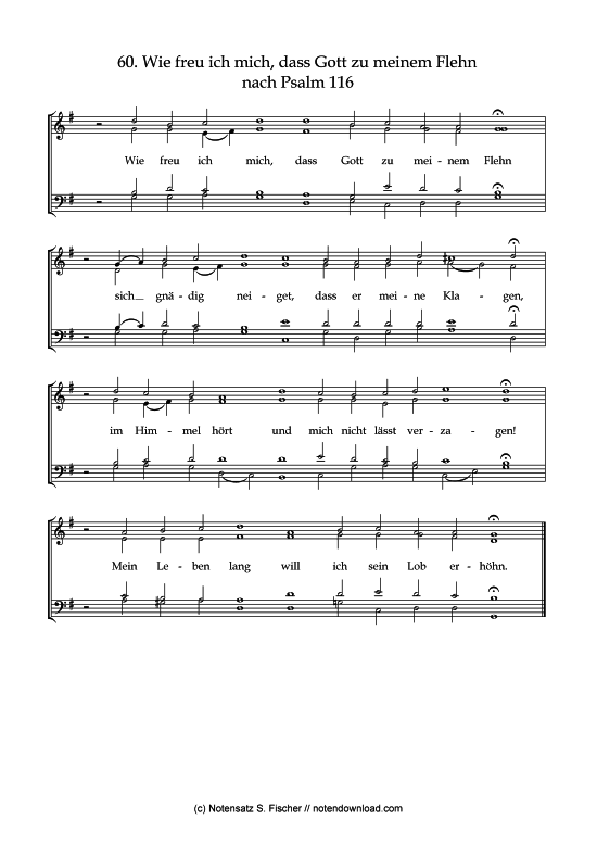 Produktbild zu: Wie freu ich mich, dass Gott zu meinem Flehn Psalme des Kantons Schaffhausen (1867)