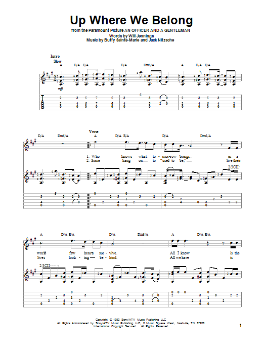 Produktbild zu: Up Where We Belong
