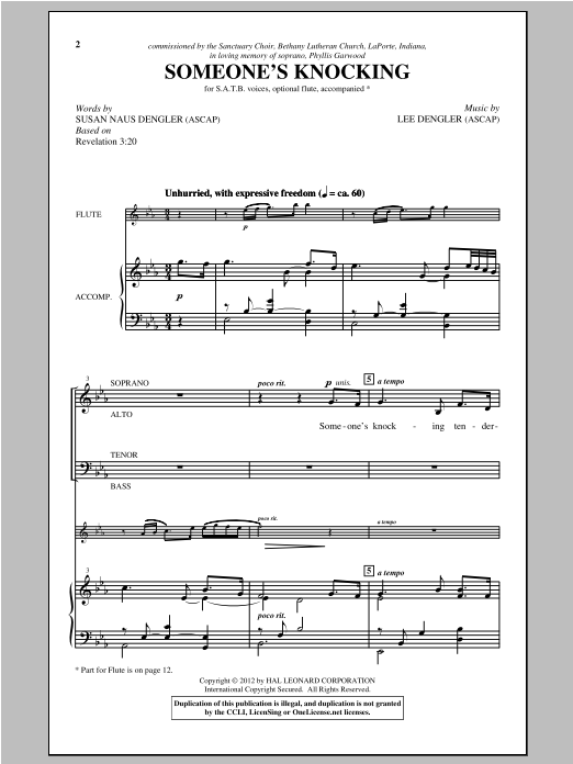 Produktbild zu: Someone's Knocking