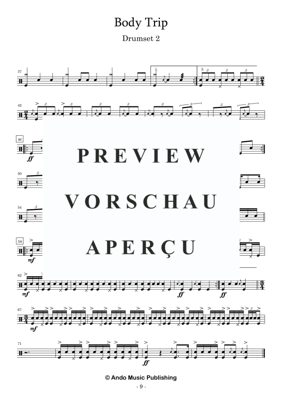 Produktgalerie: Seite 11 von 11 Body Trip, , Drumset Duett