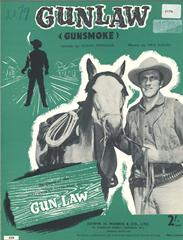 cover: Gunlaw (Gunsmoke), Rex Koury