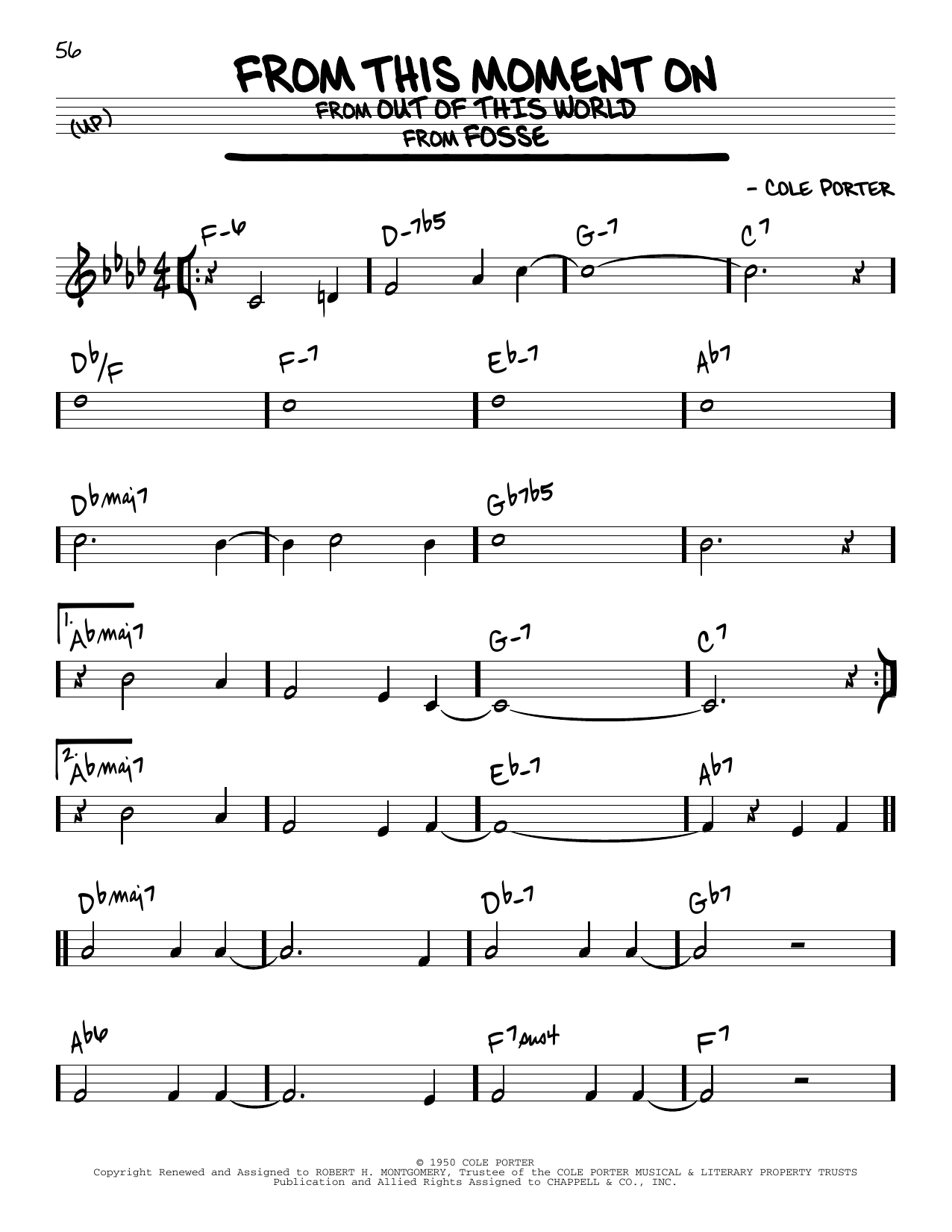 Produktbild zu: From This Moment On (from Kiss Me, Kate)