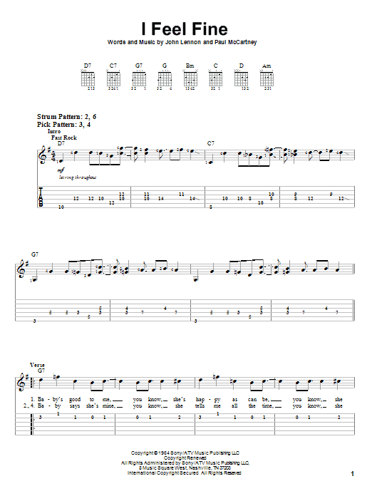 Product picture to:  I Feel Fine - The Beatles