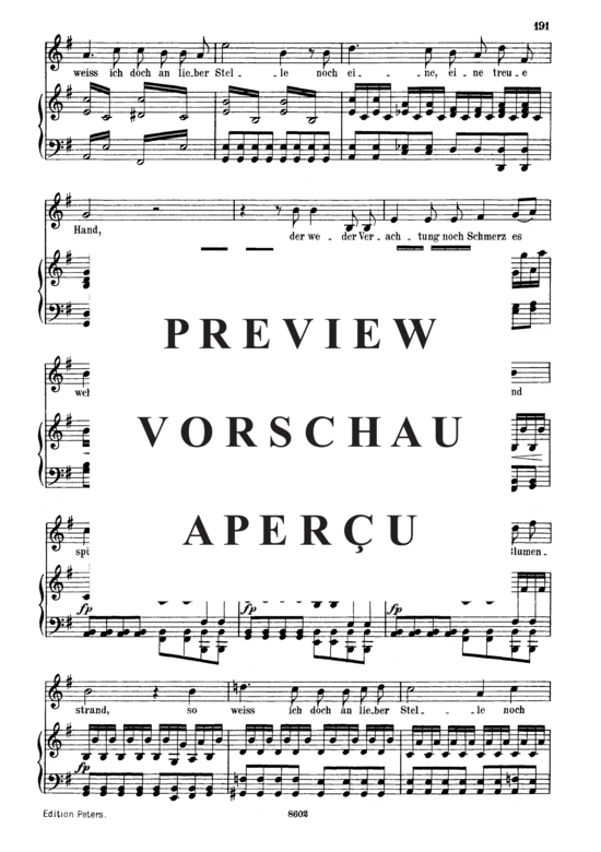 Product gallery: Page 12 of 13 Schiffers Scheidelied D.910, , Medium Voice and Piano