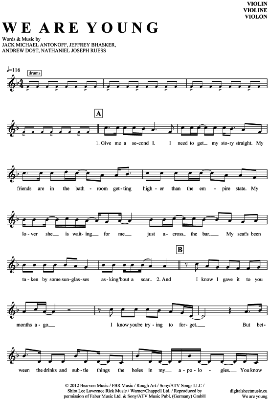 Product picture to: We are young Fun