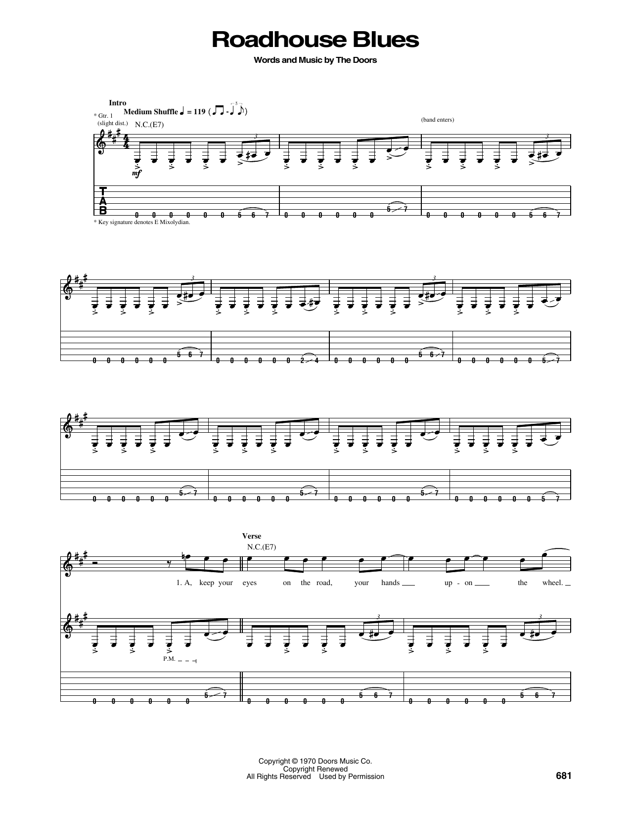 Produktbild zu: Roadhouse Blues
