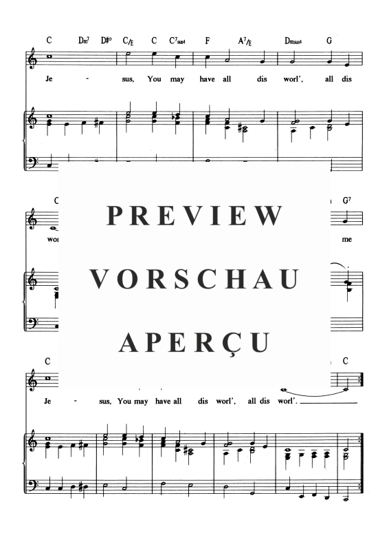 gallery: Give Me Jesus, , Voice and Piano