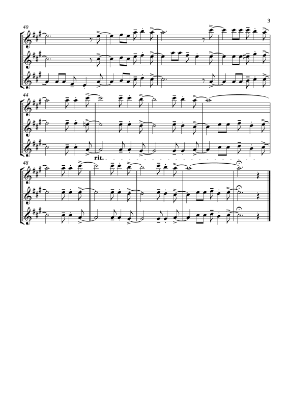 gallery: This Little Light Of Mine, , Flötentrio