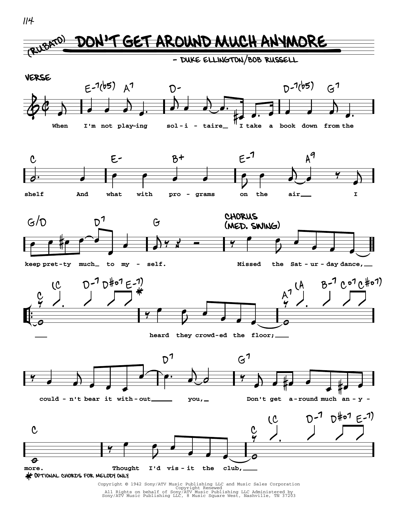 Produktbild zu: Don't Get Around Much Anymore (arr. Robert Rawlins)