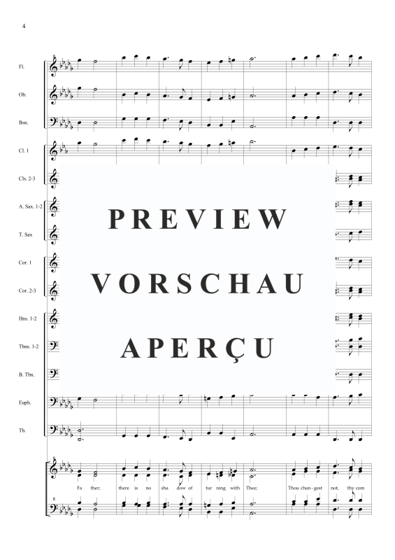 Produktgalerie: Seite 7 von 11 Great is thy faithfulness, , Gemischter Chor und Concert Band