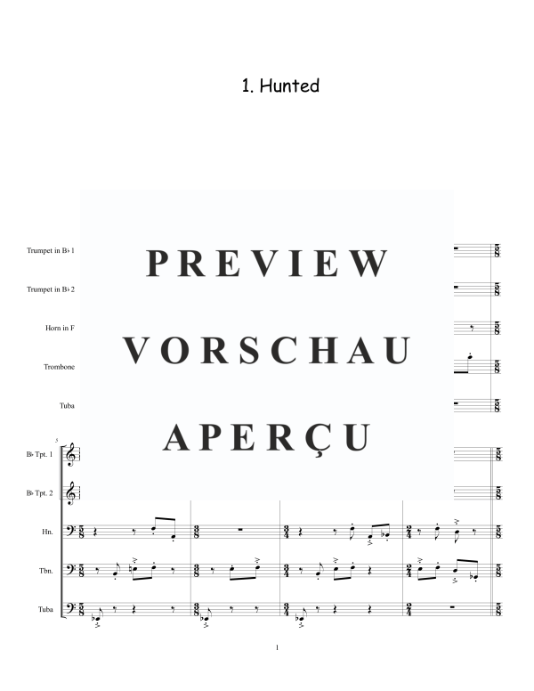 Produktgalerie: Seite 7 von 11 Dream Journal, , (Blechbläser Quintett)