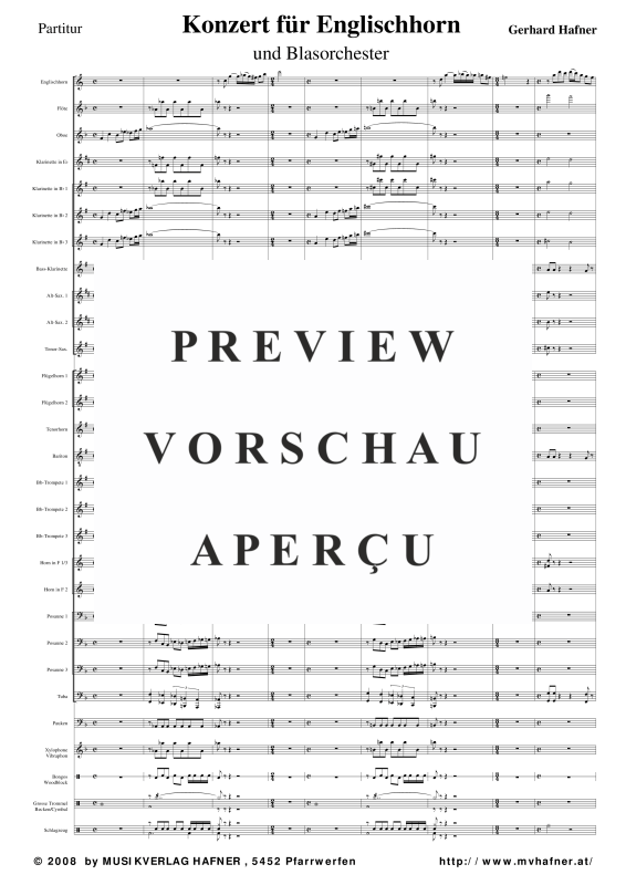 Product gallery: Page 6 of 11 Solo für Englischhorn und Blasorchester, , (large wind orchestra)