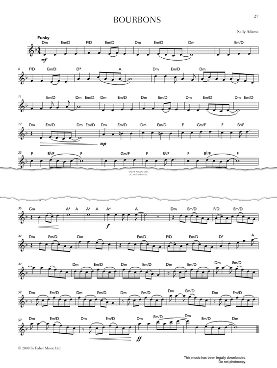 Product gallery: Page 1 of 1 Bourbons, Sally Adams