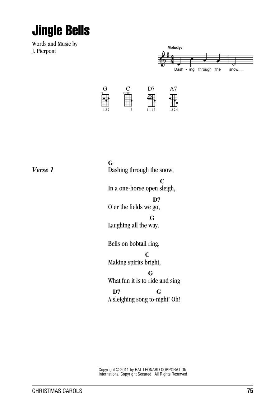 Product picture to:  Jingle Bells - J. Pierpont