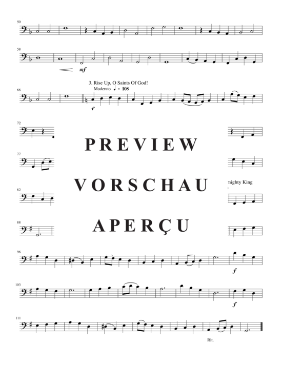 Produktgalerie: Seite 10 von 10 4 Hymn Settings , , (3x Posaune)