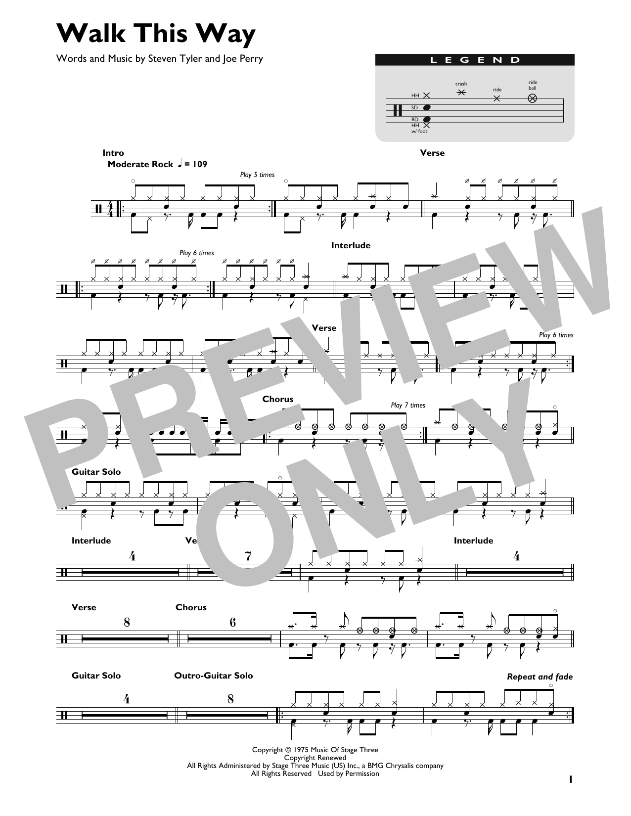 Product gallery: Page 1 of 1 Walk This Way, Aerosmith