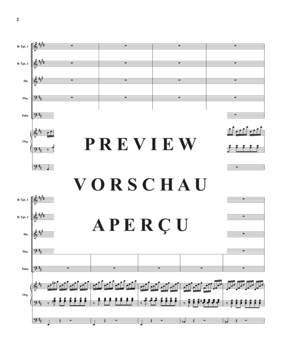 gallery: Zadok the Priest , , (Blechbläser-Quintett + Orgel)