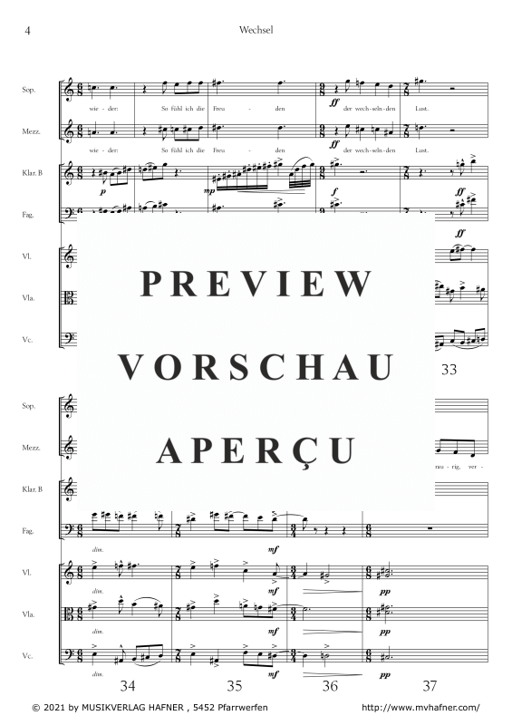 gallery: Wechsel, , (Mixed ensemble vocals, wind instruments and hustlers)