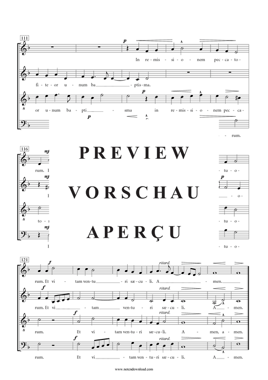 Product gallery: Page 16 of 21 Messe , , (Mixed choir SAATB)