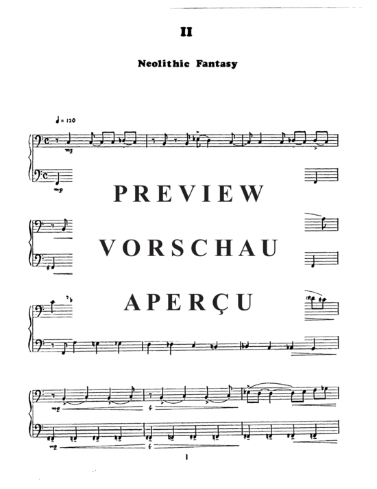 Produktgalerie: Seite 8 von 14 Primordial Suite , , (Euphonium Duett)