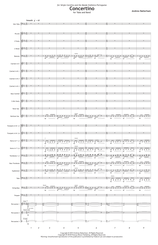 Product gallery: Page 1 of 11 Concertino, , (tuba solo and big band)
