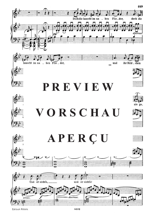 Product gallery: Page 3 of 4 Wiederschein D.639, , Medium Voice and Piano