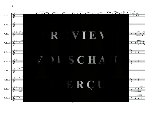 Produktgalerie: Seite 6 von 11 Serenade in B-flat Major, , (Saxophonchor)