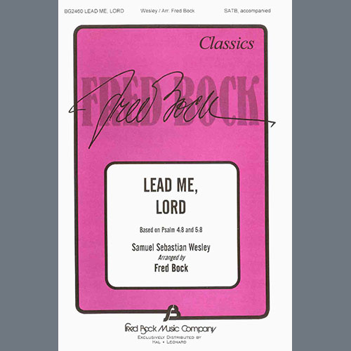cover: Lead Me, Lord (arr. Fred Bock), Samuel Wesley