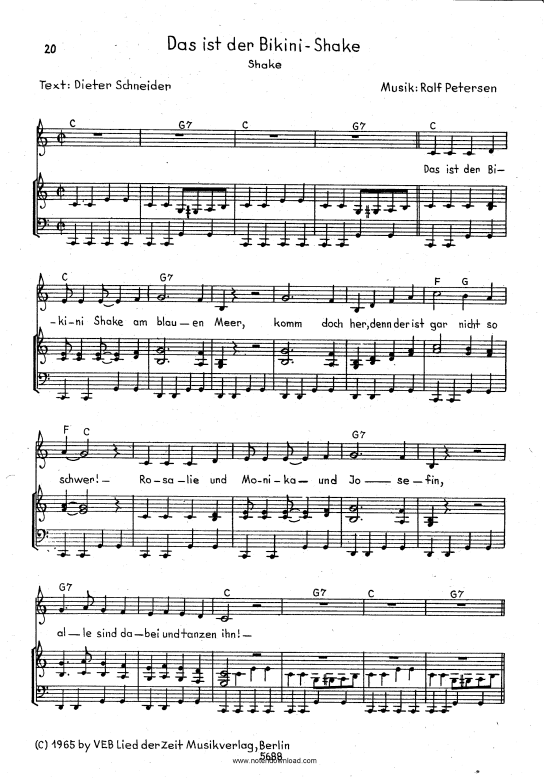 Produktbild zu: Das ist der Bikini-ShakeAndreas Holm