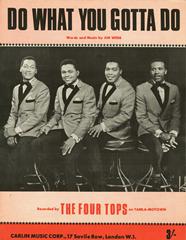 cover: Do What You Gotta Do, Four Tops
