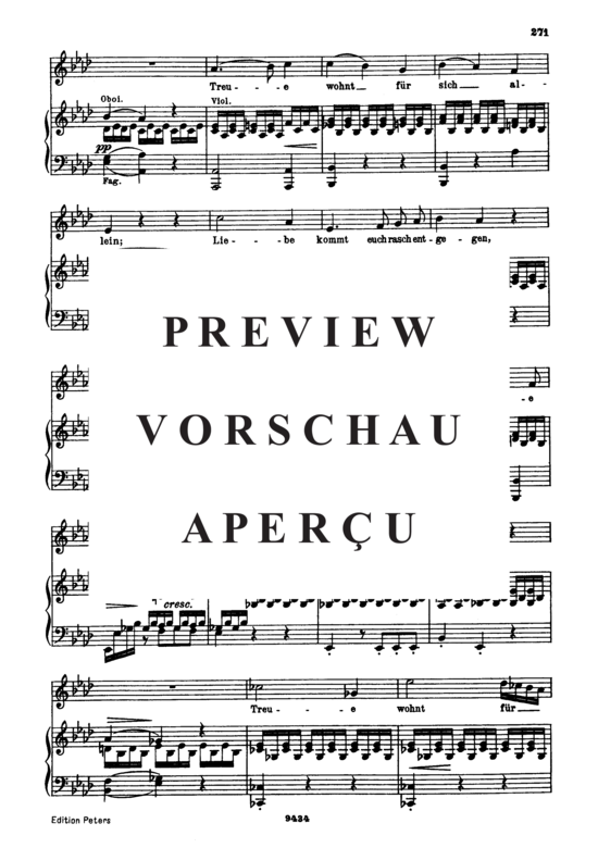 Product gallery: Page 4 of 5 Das Rosenband D.280, , Low Voice and Piano