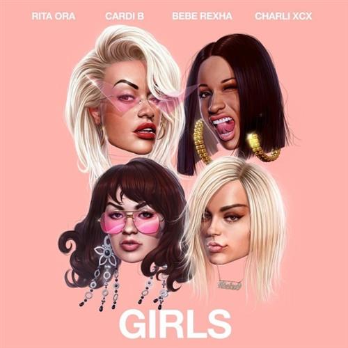 cover: Girls (featuring Cardi B, Bebe Rexha and Charli XCX), Rita Ora, Gesang, Gitarre, Klavier
