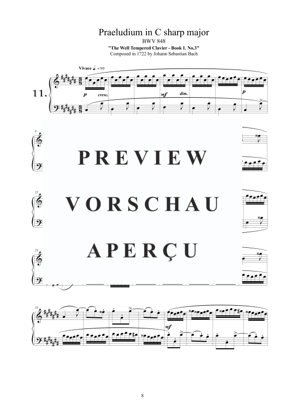 Produktgalerie: Seite 9 von 11 6 Kleine Präludien, , Klavier Solo