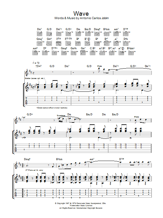 Product gallery: Page 1 of 1 Wave, Antonio Carlos Jobim