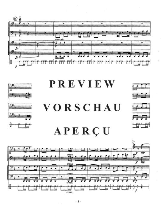 Product gallery: Page 7 of 21 Bacchanale Tuba Quartett + Percussion), , (