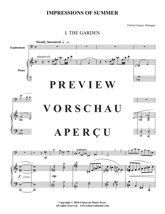 Product gallery: Page 5 of 14 Impressions of Summer , , (Posaune + Klavier)