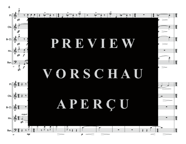 Produktgalerie: Seite 10 von 11 Red Lights!, , (Holzbläser Quintett)