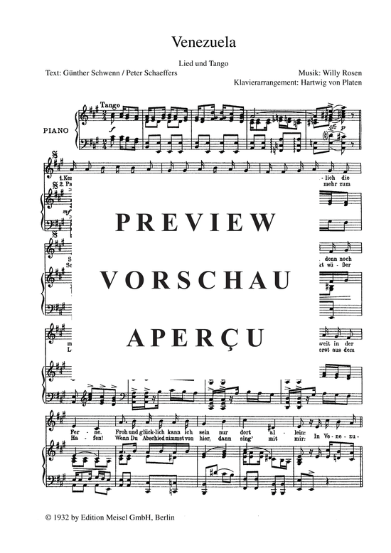 Produktgalerie: Seite 4 von 4 Venezuela, 	, Klavier und Gesang