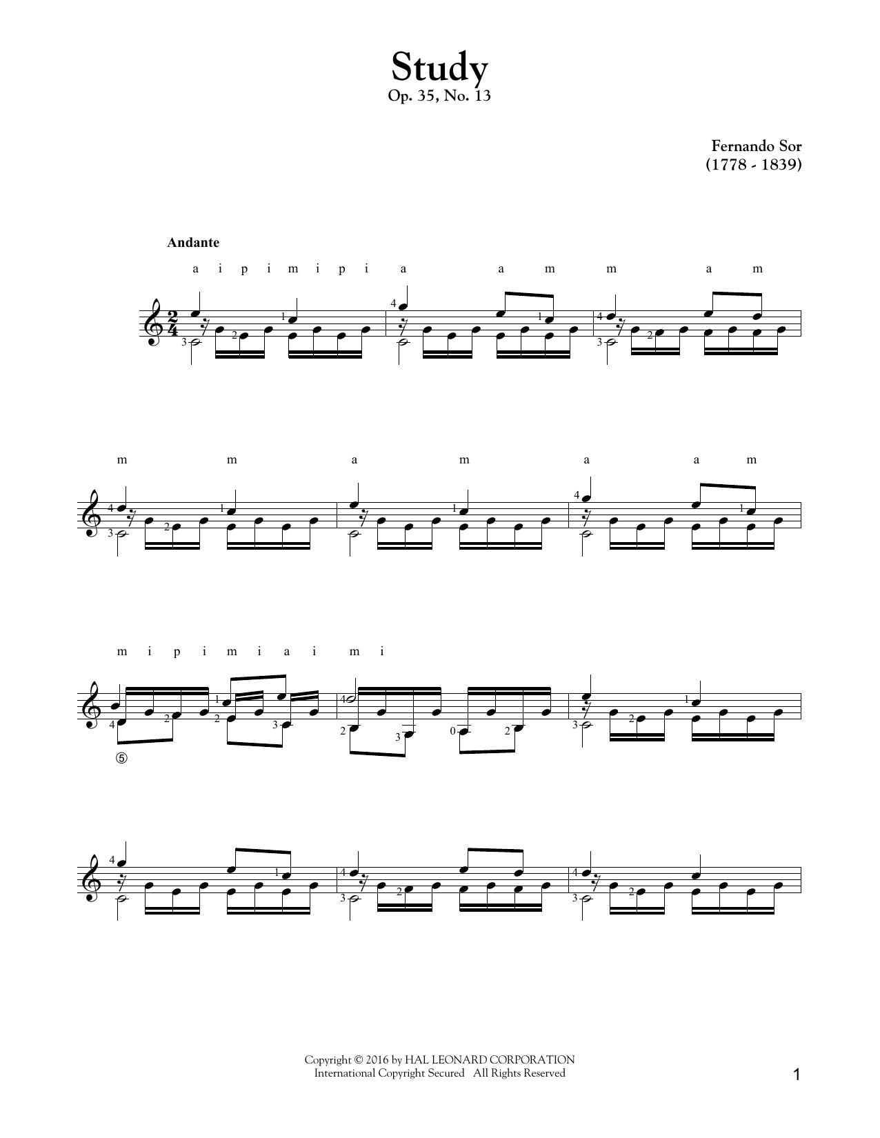 Product picture to: Study Op. 35, No. 13