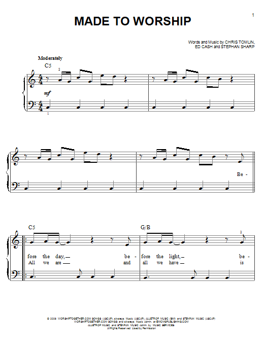 Produktbild zu: Made To Worship