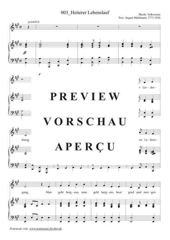 Product gallery: Page 2 of 4 Heiterer Lebenslauf , , (voice + piano)