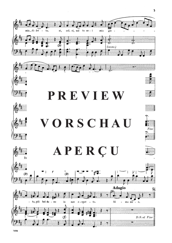 Product gallery: Page 3 of 3 Alma Mia, , Low Voice and Piano