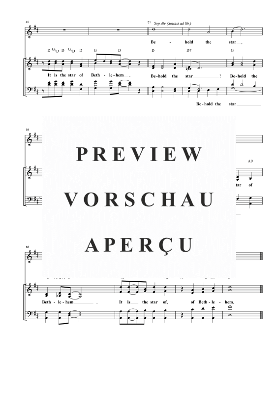 Produktgalerie: Seite 5 von 5 Behold the Star, , Gemischter Chor