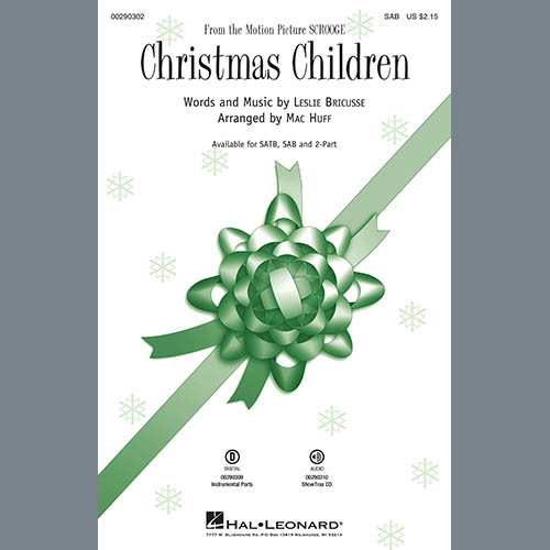 cover: Christmas Children (from Scrooge) (arr. Mac Huff), Leslie Bricusse