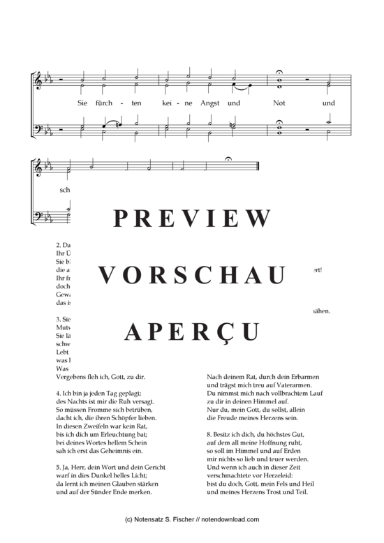Produktgalerie: Seite 3 von 3 Dennoch ist Gott das höchste Gut , , (Gemischter Chor)