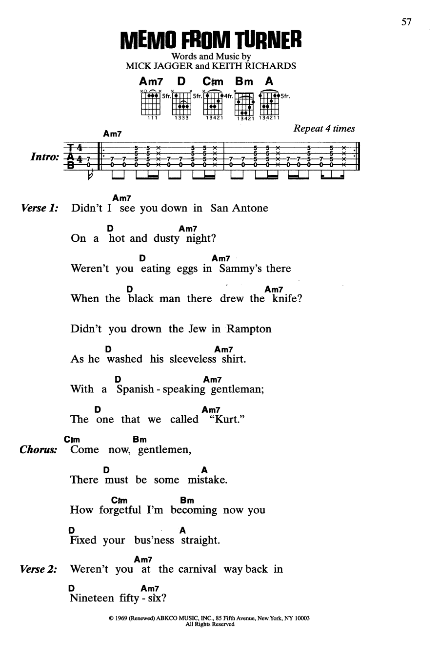 Produktgalerie: Seite 1 von 1 Memo From Turner (from Performance), The Rolling Stones, Gitarre