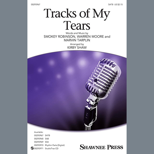 Product picture to: Tracks Of My Tears (arr. Kirby Shaw)