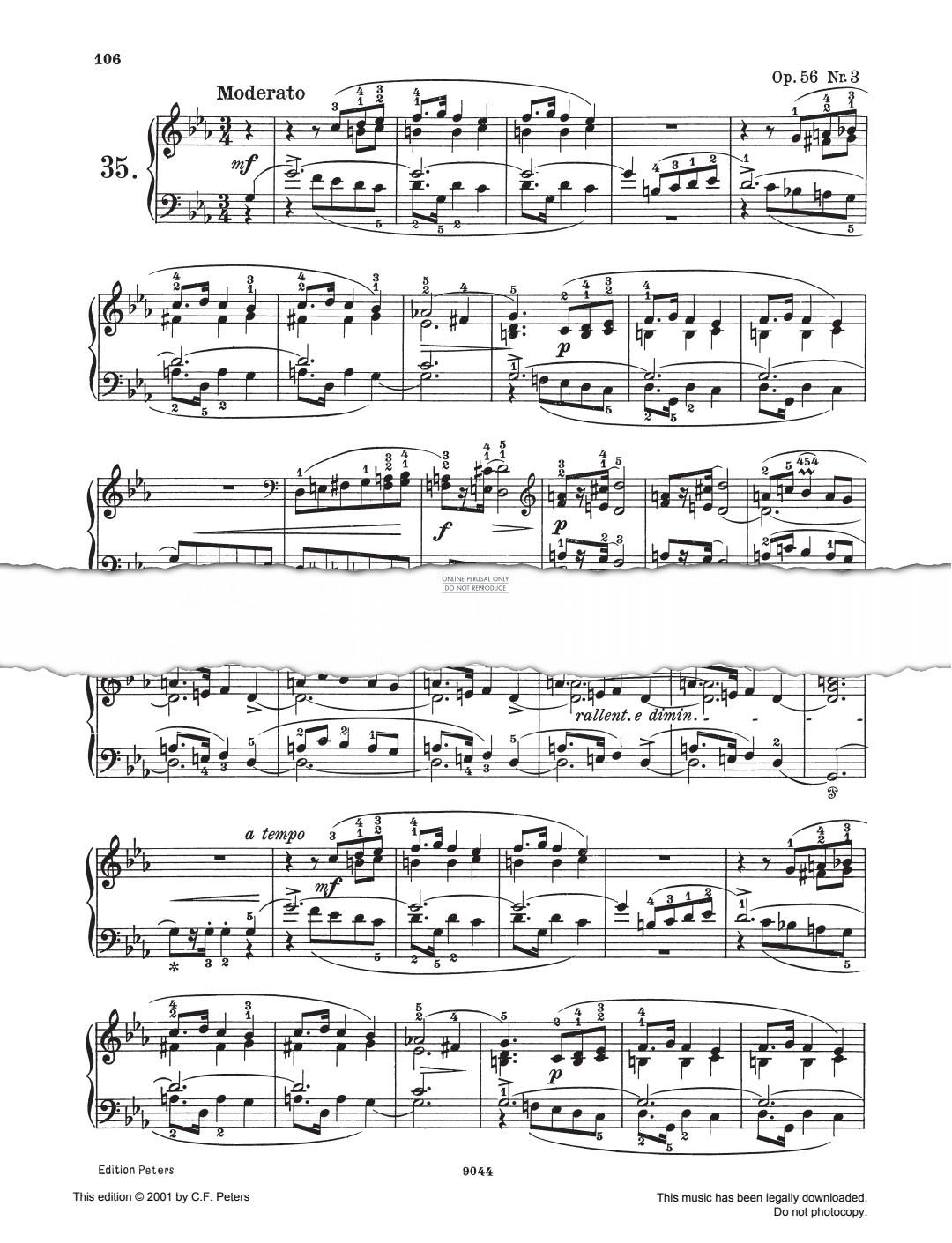 Produktbild zu: Mazurkas Op. 56 No. 3
